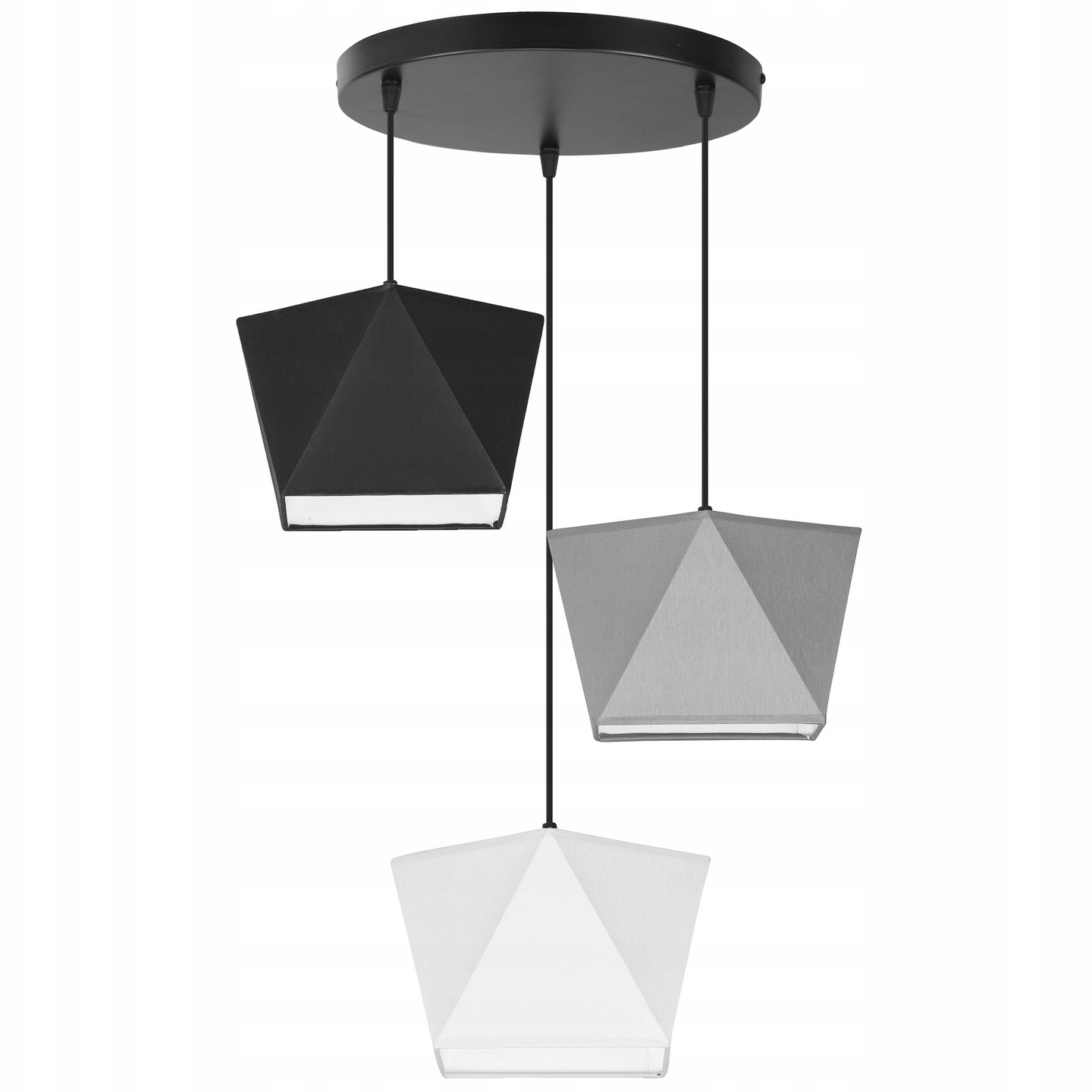 

Sufitowa Lampa Wisząca Żyrandol Plafon Diament Led