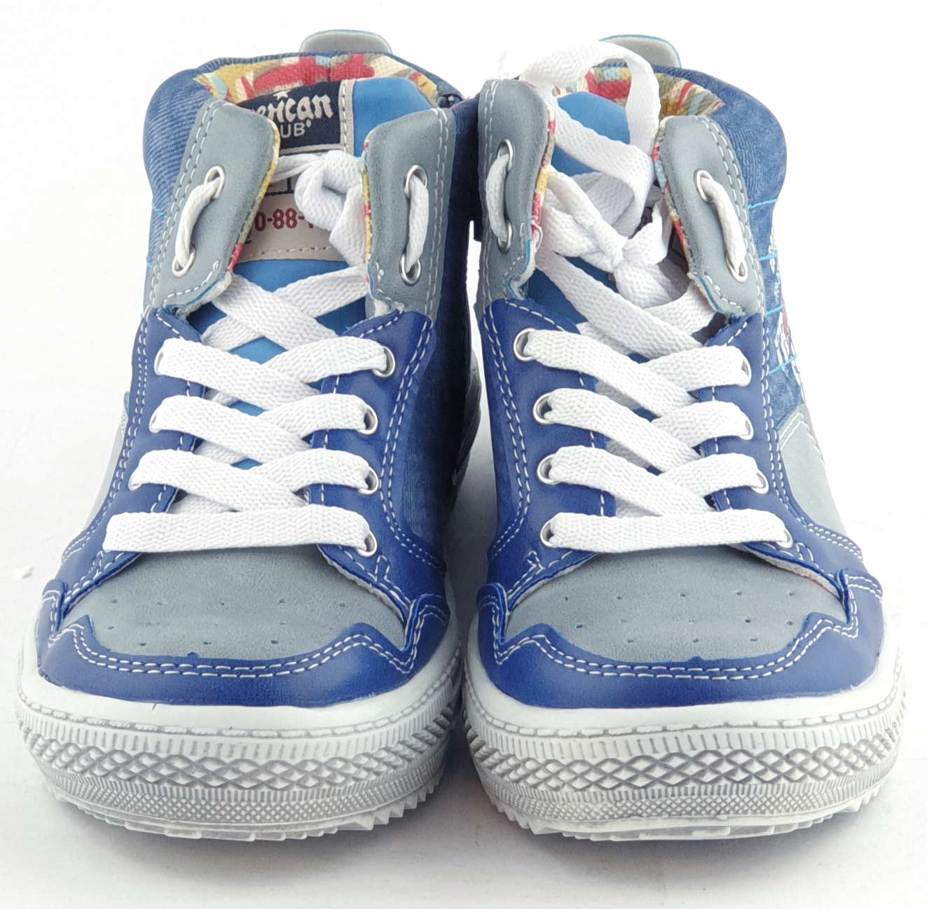 Buty za kostkę sportowe SUWAK American Club Trzewiki chłopięce niebies 30 Rozmiar (new) 30