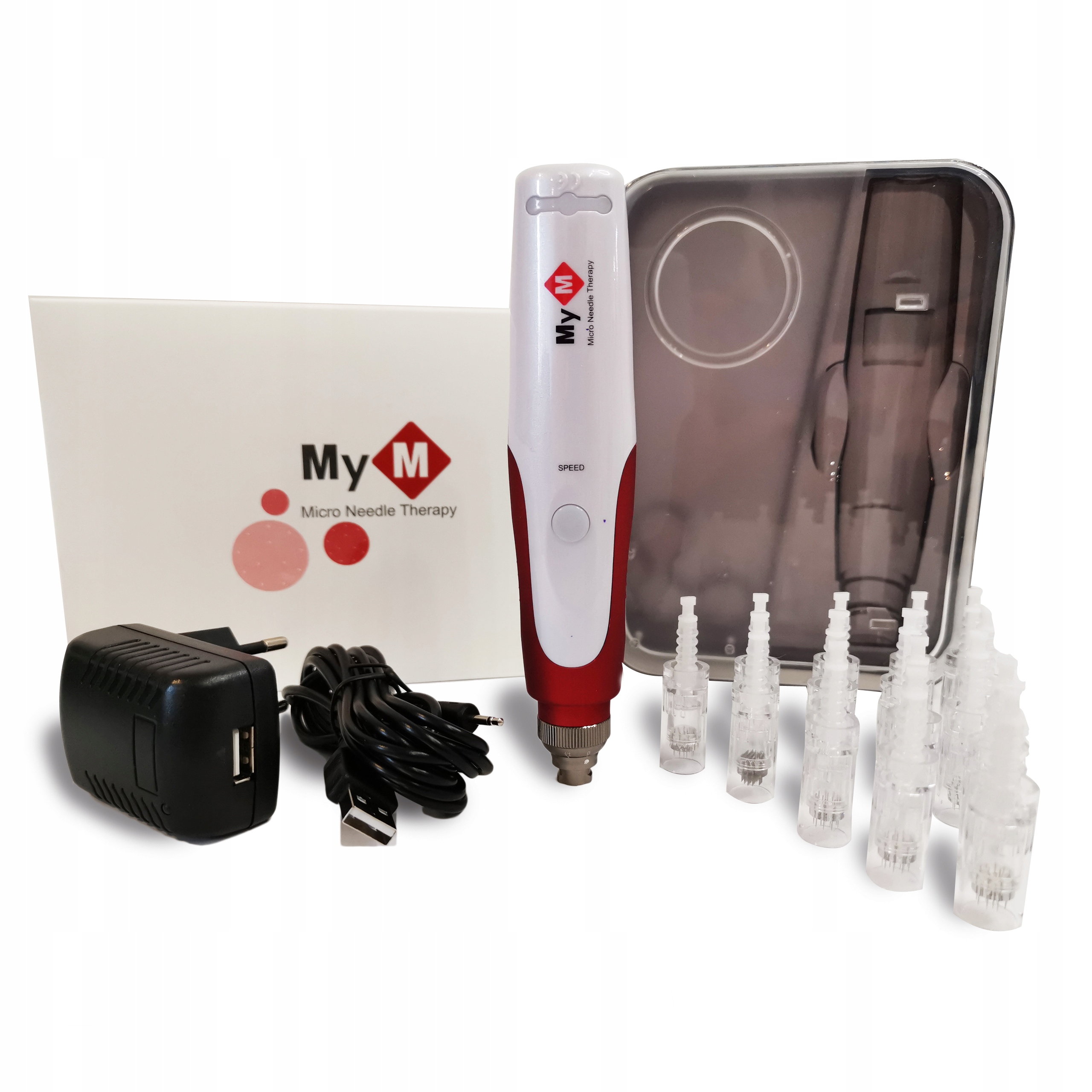 

MyM Dermapen 15 Kartridży mezoterapia derma pen