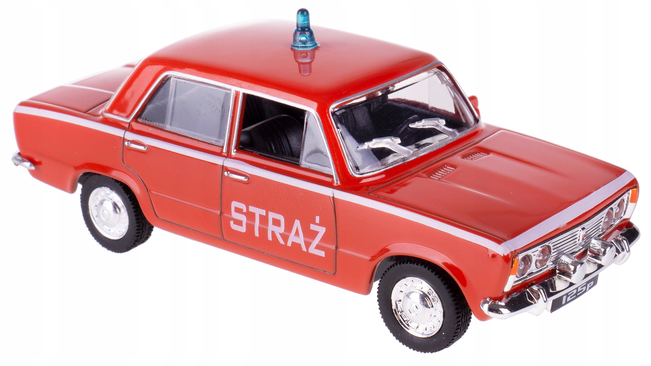 

Fiat 125p Straż Pożarna Model Metalowy Prl 1:43