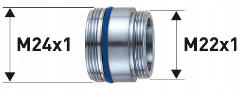 Adaptér pro vodovodní kohoutek Neoperl Cache Std M24x1/M22x1