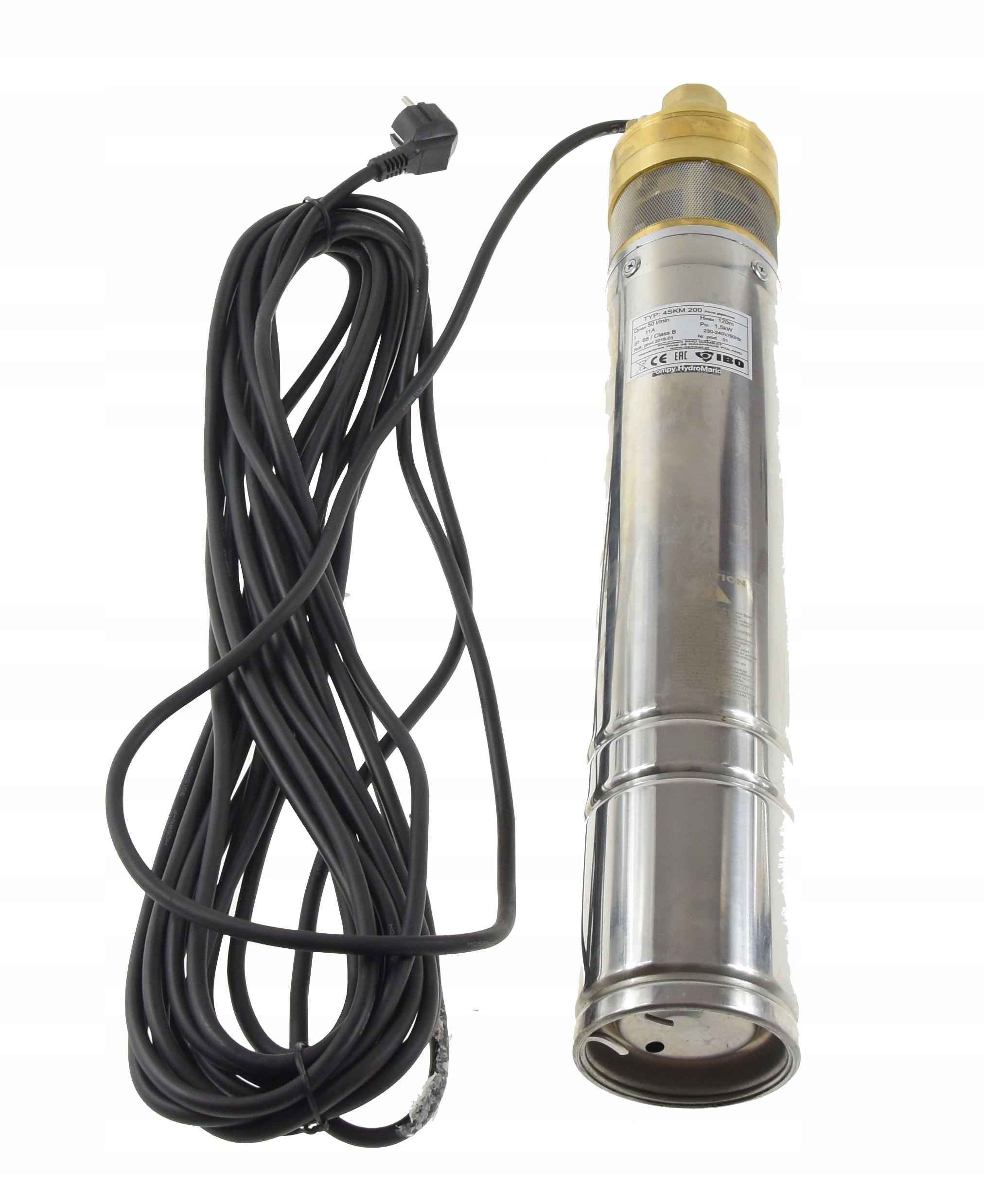 Pompa głębinowa do podlewania 4SKM 100 kabel 15m