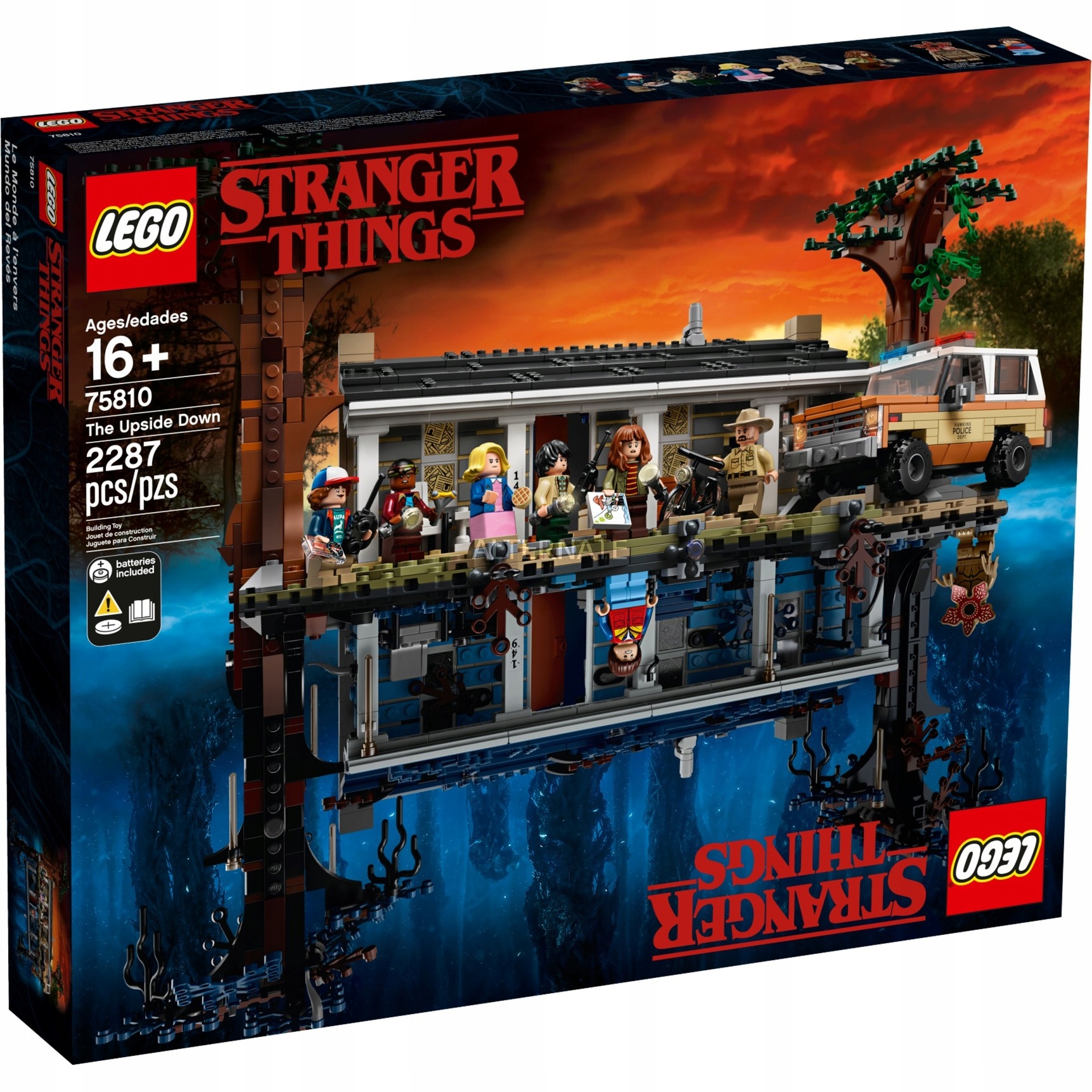 LEGO 75810 Stranger Things DRUGA STRONA / zestaw KOLEKCJONERSKI