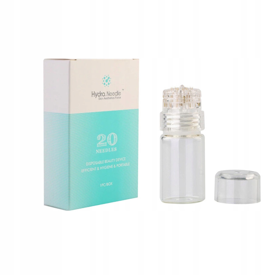 Derma stempel z aplikatorem dermaroller Tytan