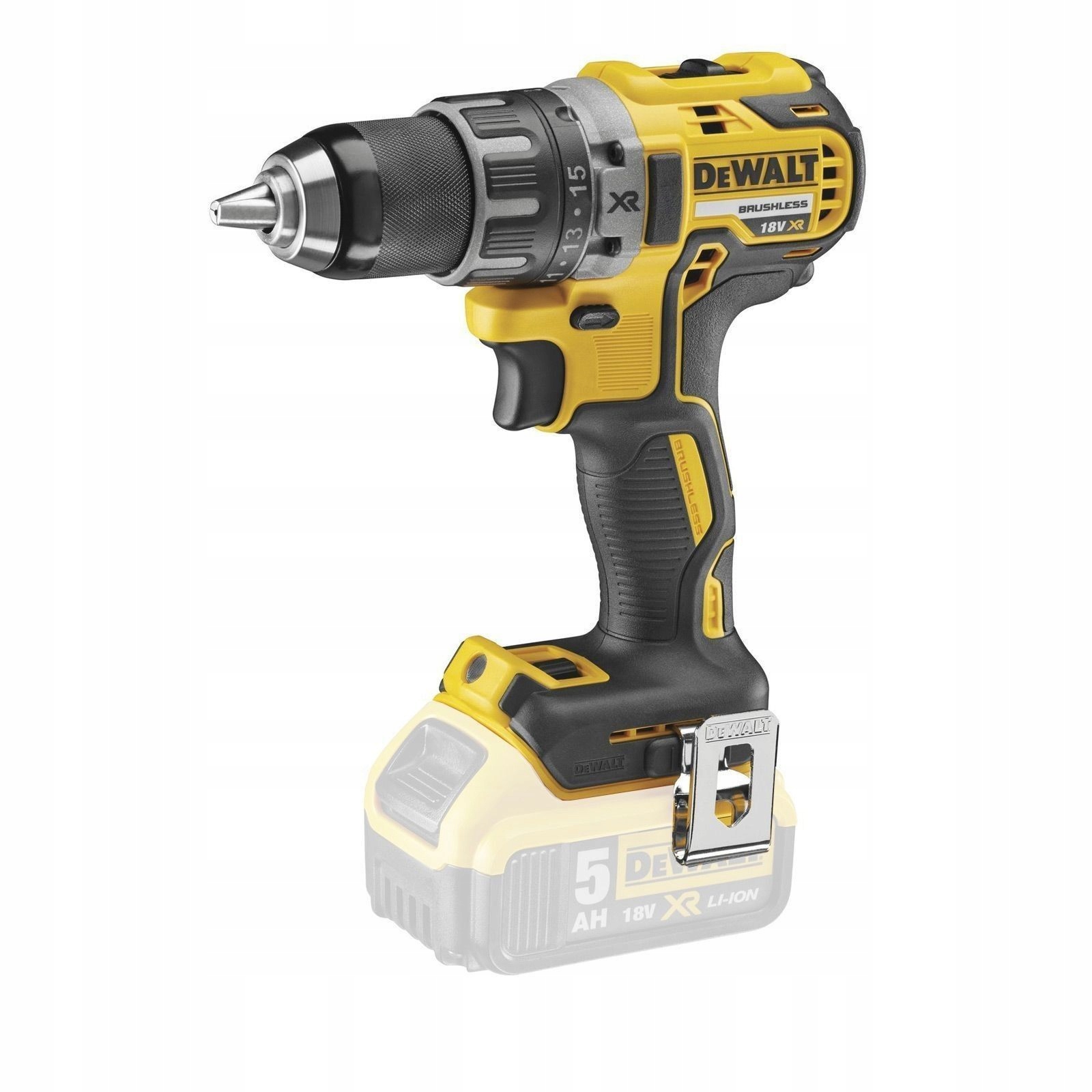 DeWALT DCD791N Wiertarko Wkrętarka bezszczotkowa 18V Xr 70Nm body 2-biegowa