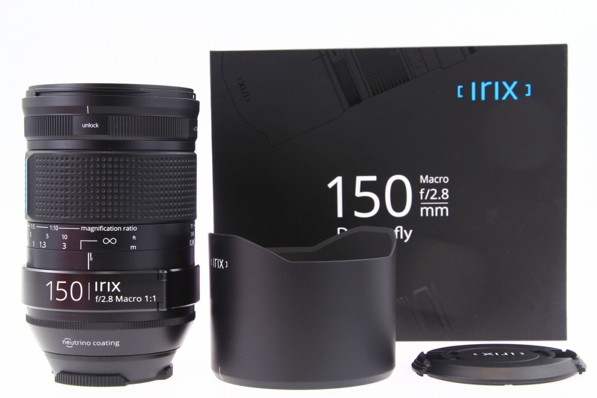 Objektiv Irix 150 mm Macro 1:1 f/2.8 Dragonfly výkon. Canon Ef