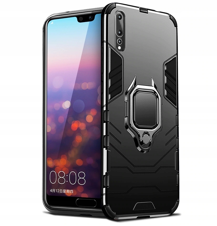 

Etui Pancerne Holder Ring Do Huawei P20 Pro Szkło