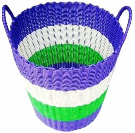 KOSZ KOSZYK NA PRANIE BIELIZNĘ ZABAWKI 20L