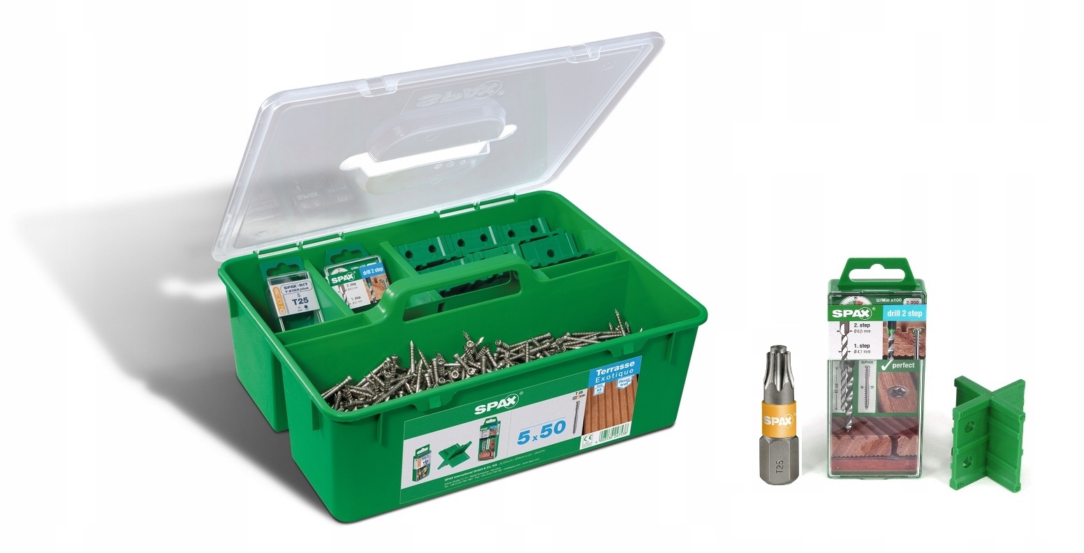 

Spax wkręty do deski tarasowej 5x50mm 1000 Bonus L