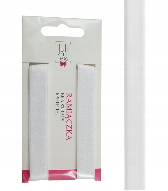 

Ramiączka Julimex RB-033 10 mm biały Basic
