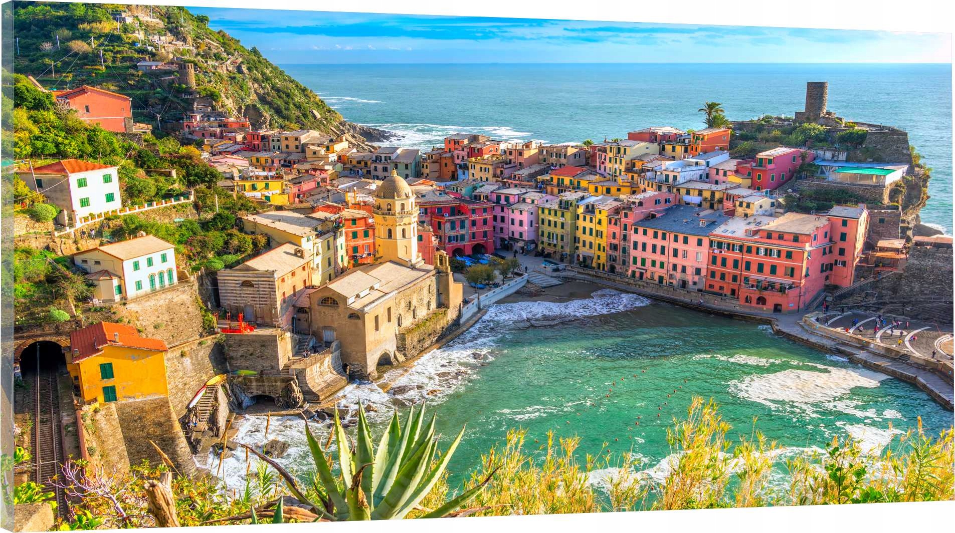 

Obraz panorama do salonu sypialni Włochy 120x60