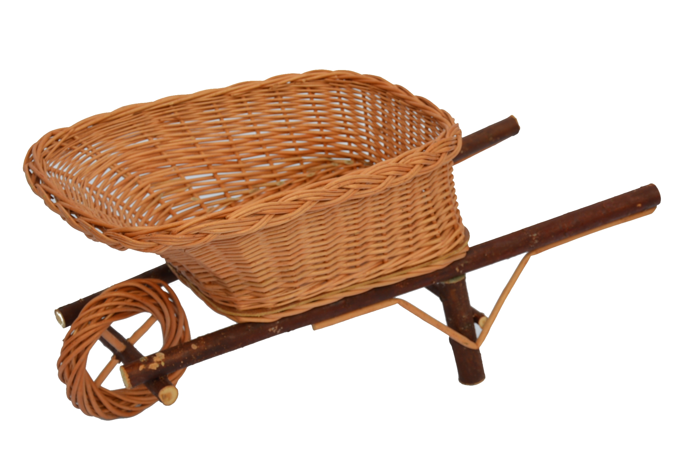 Květinový záhon do zahrady Zahradní ozdoba Proutí Impreg.