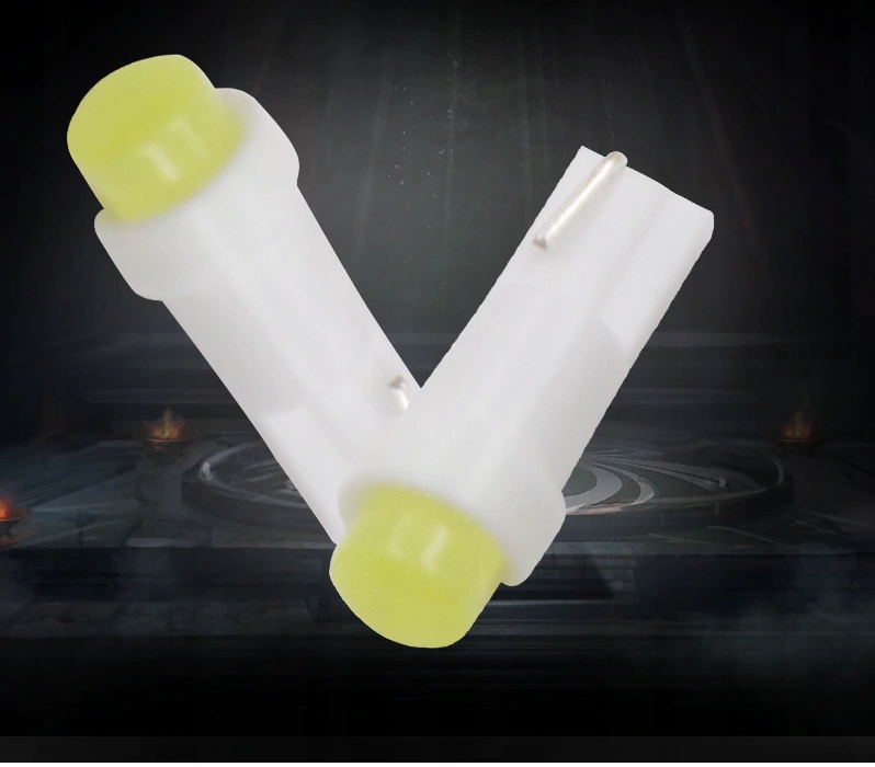 LED COB T5 R5 T5W W1,2W T5W LICZNIK ZEGARY BIAŁY Numer katalogowy części COB