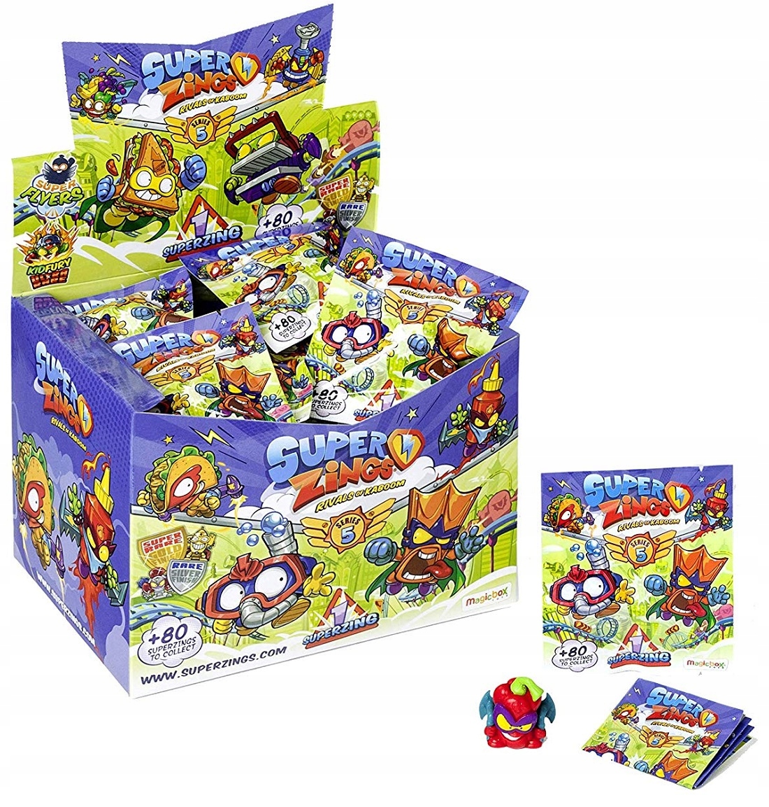 

Super Zings Seria 5 Saszetka Z Figurka - 50 Sztuk