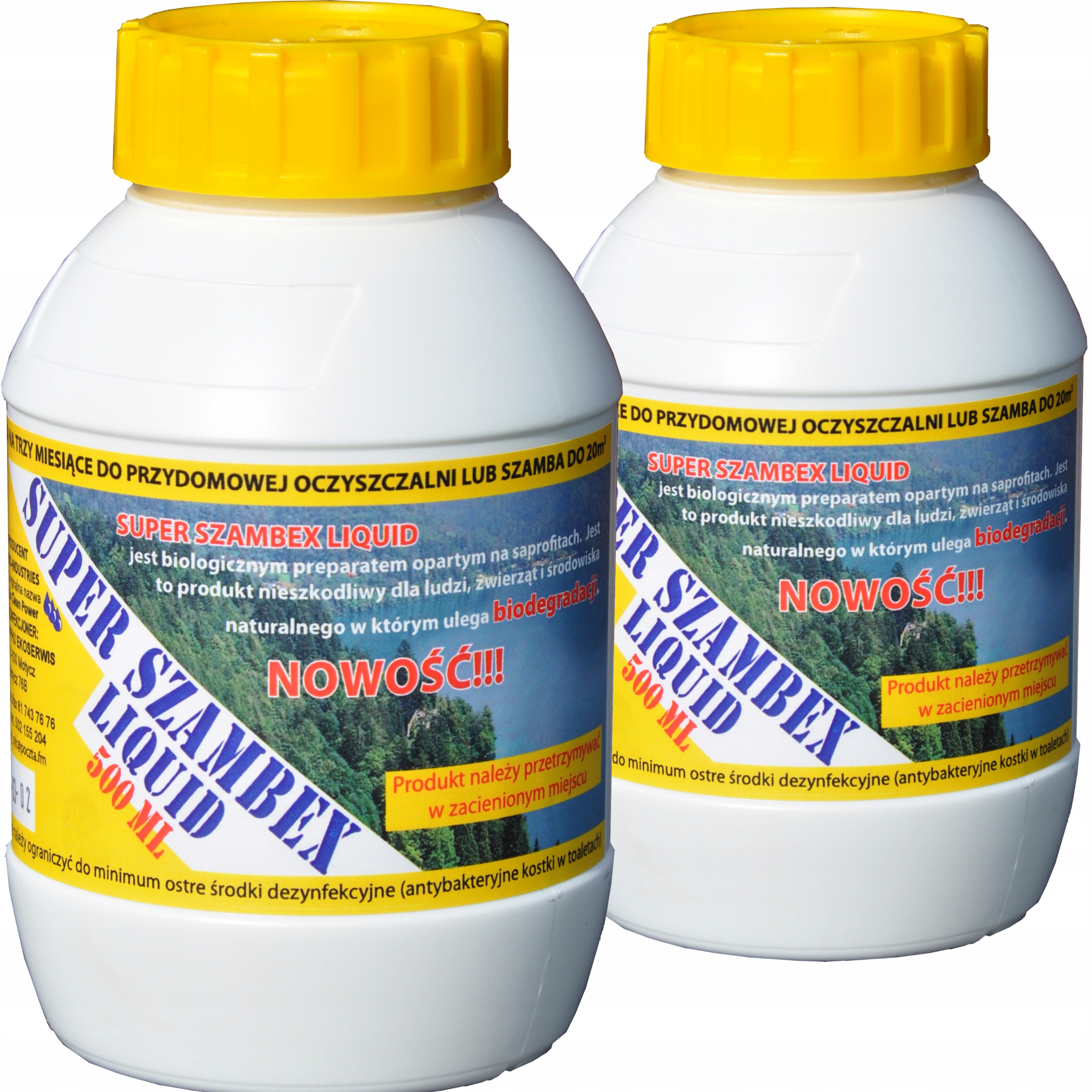 

Szambex Liquid 1000ml bakterie 20m3/pół roku