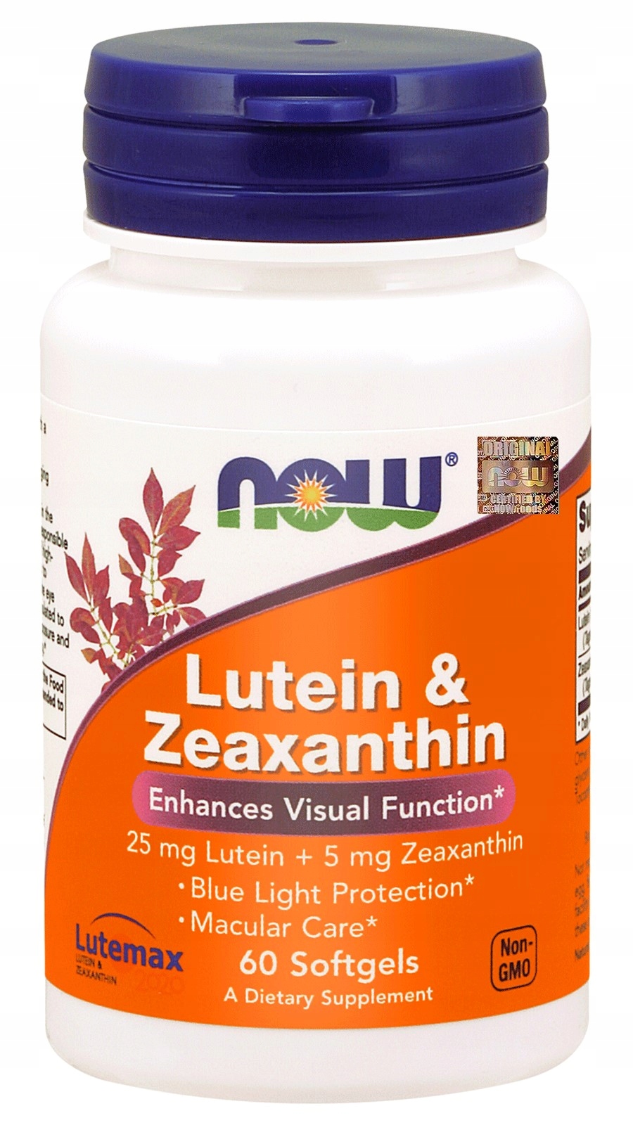 NOW FOODS LUTEIN&ZEAXANTHIN Luteina wzrok x60 12058122918 Allegro.pl
