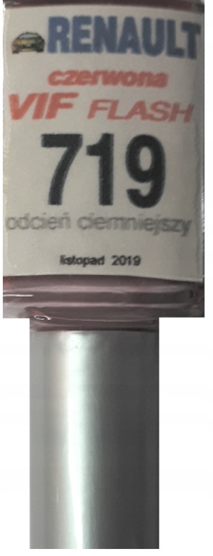 Renault 719 Rouge Vif Lakier Samochodowy Zaprawka Do Rys Arasystem 10ML