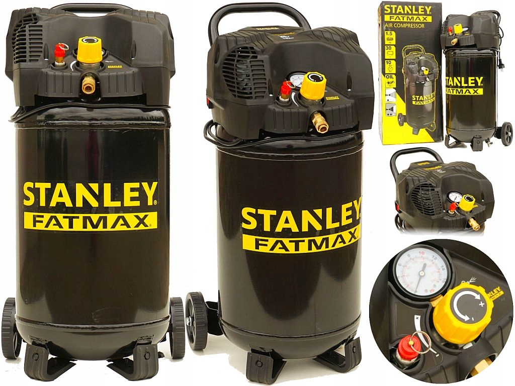 

Stanley Fatmax Kompresor Bezolejowy Sprężarka 30L