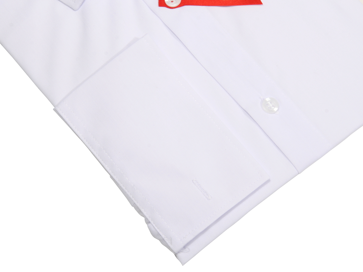 KOSZULA BIAŁA GŁADKA 42 176-182 SLIM FIT Rozmiar kołnierzyka 42