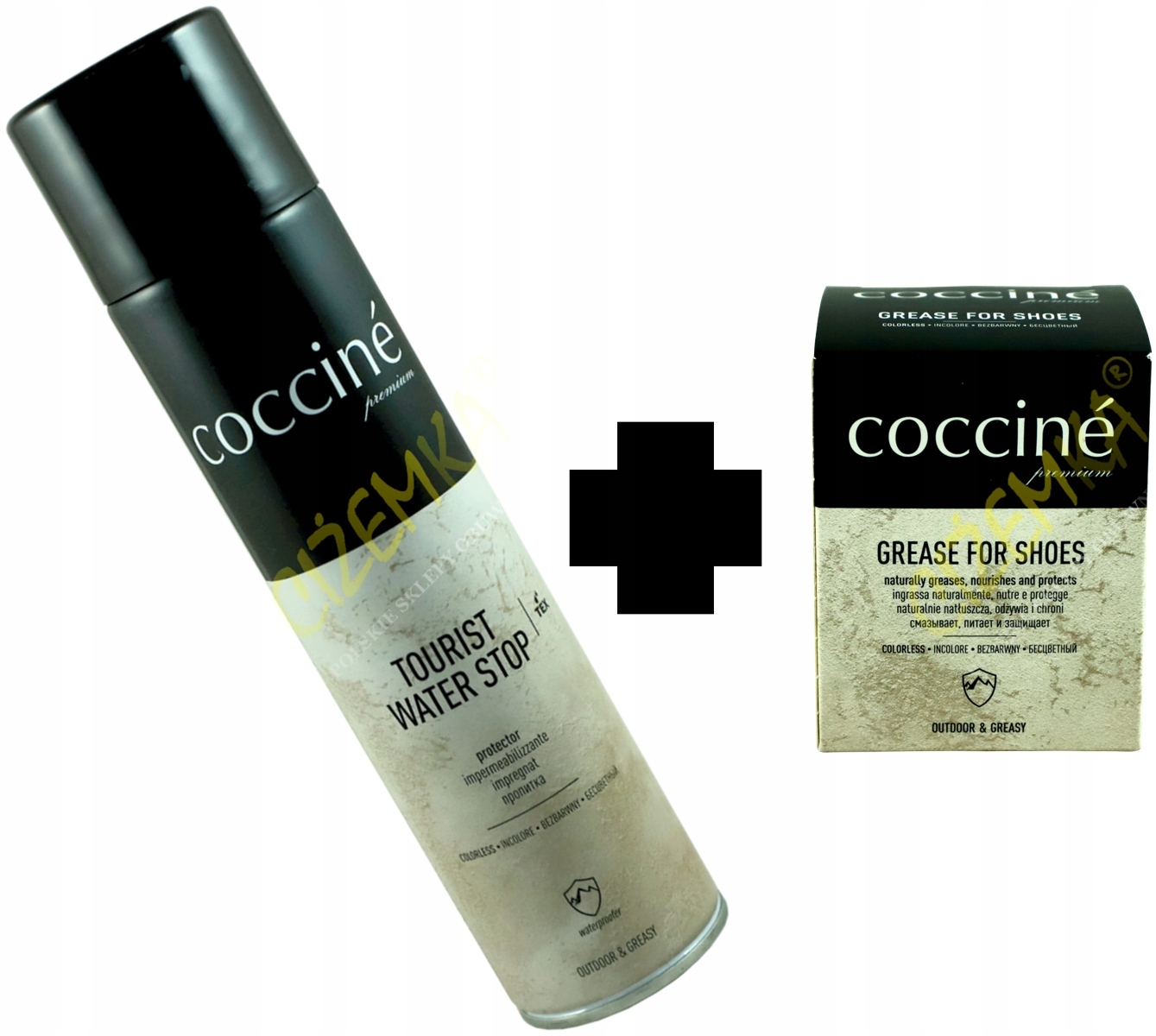 COCCINE ANTIACQUA IMPREGNAT 400ml+TŁUSZCZ BEZBARWN