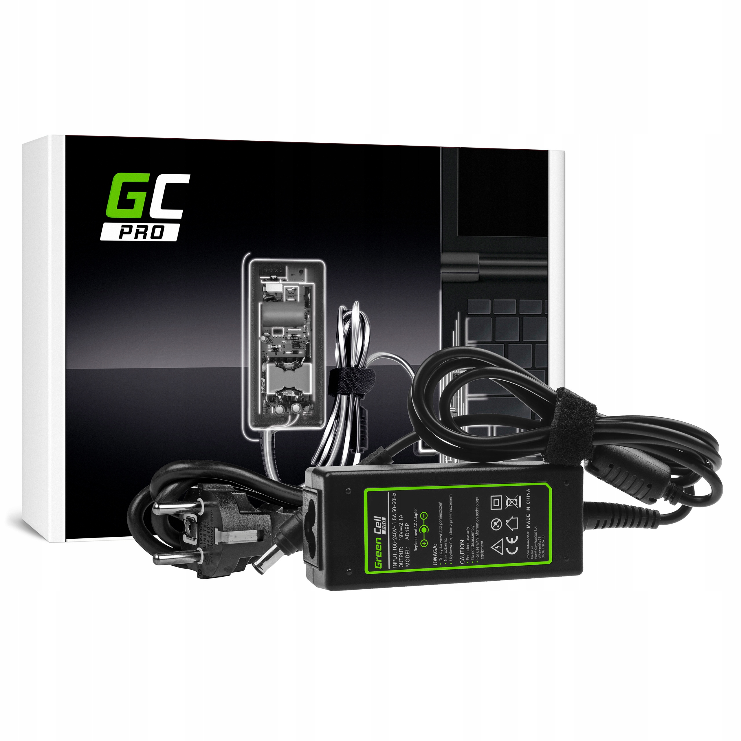 

Ładowarka do Samsung 19V 2.1A 40W Pin 5.5-3.0mm