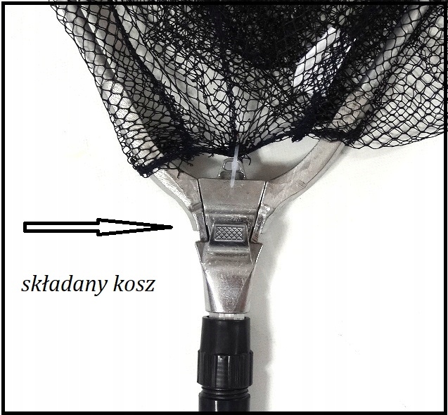 PODBIERAK GUMOWANY NA KARPIA 250 CM SKŁADANY TELESKOPOWY+ŚWIETLIKI+STOPERKI Rodzaj podbierak