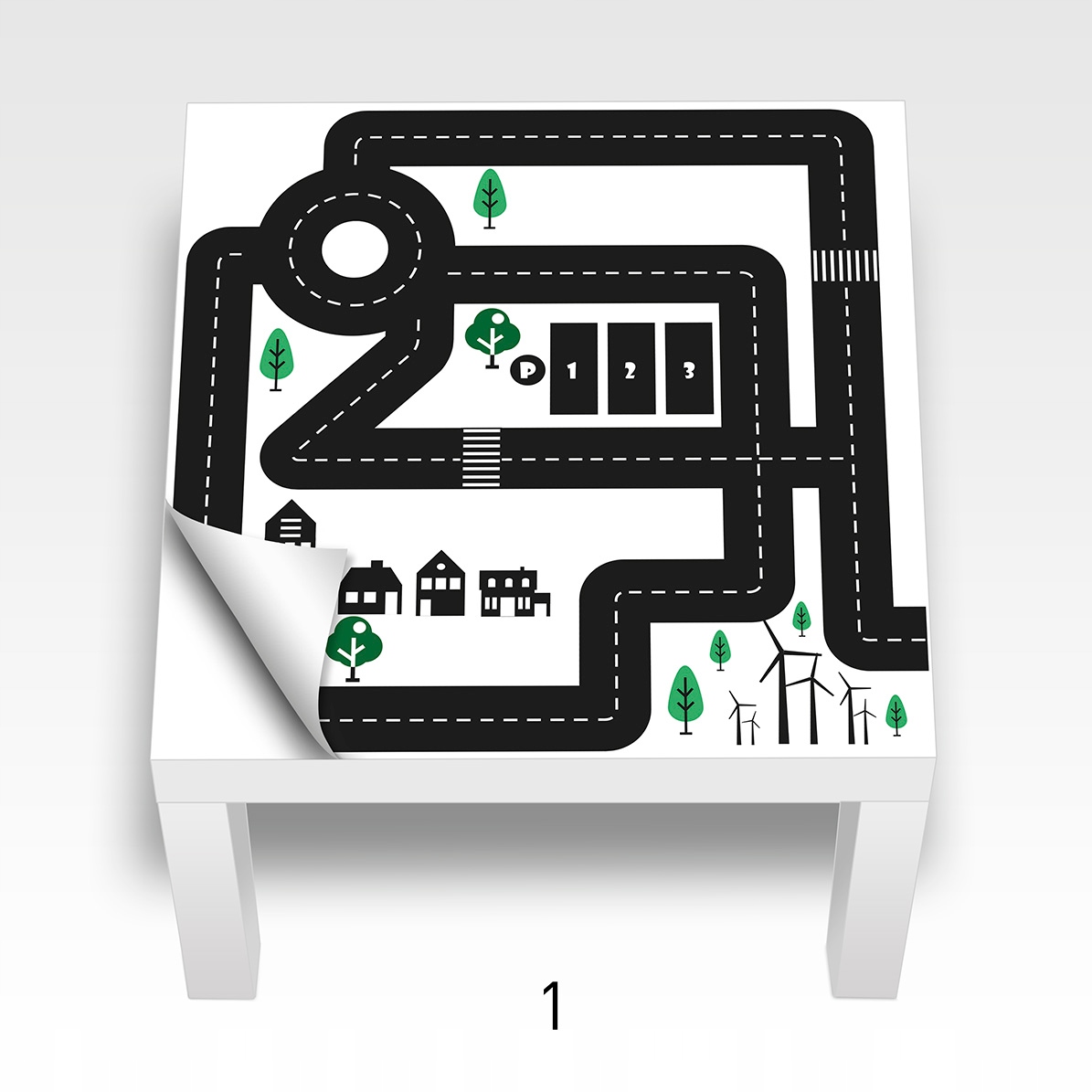

Naklejka na stolik Ikea Lack, ścianę, meble. Wybór