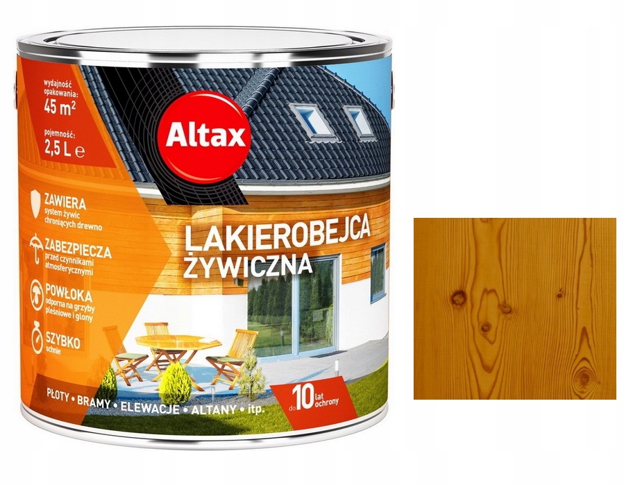 

Altax Lakierobejca Żywiczna 2,5L Kasztan 10 Lat!
