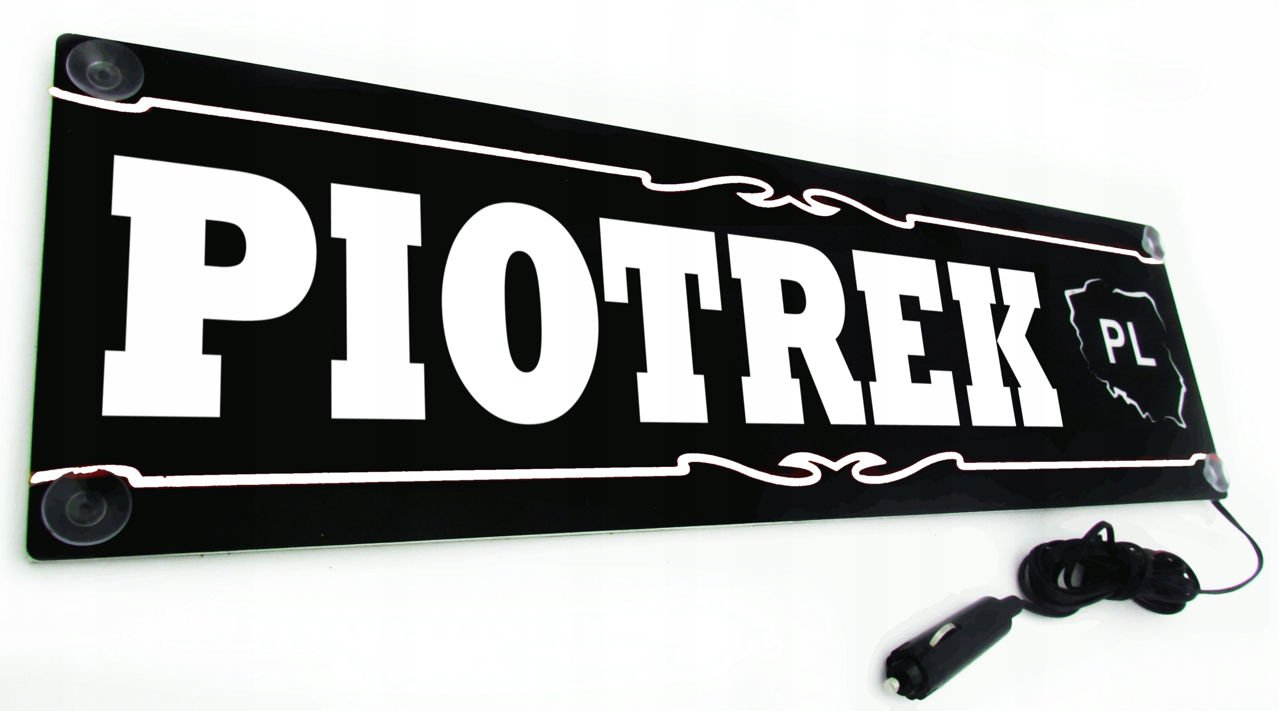 

Tablica Tir imienna podświetlana supr efekt 24v