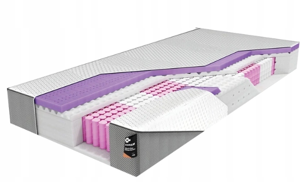 MATERAC SPRĘŻYNOWY CUREM .ZIP 160X200