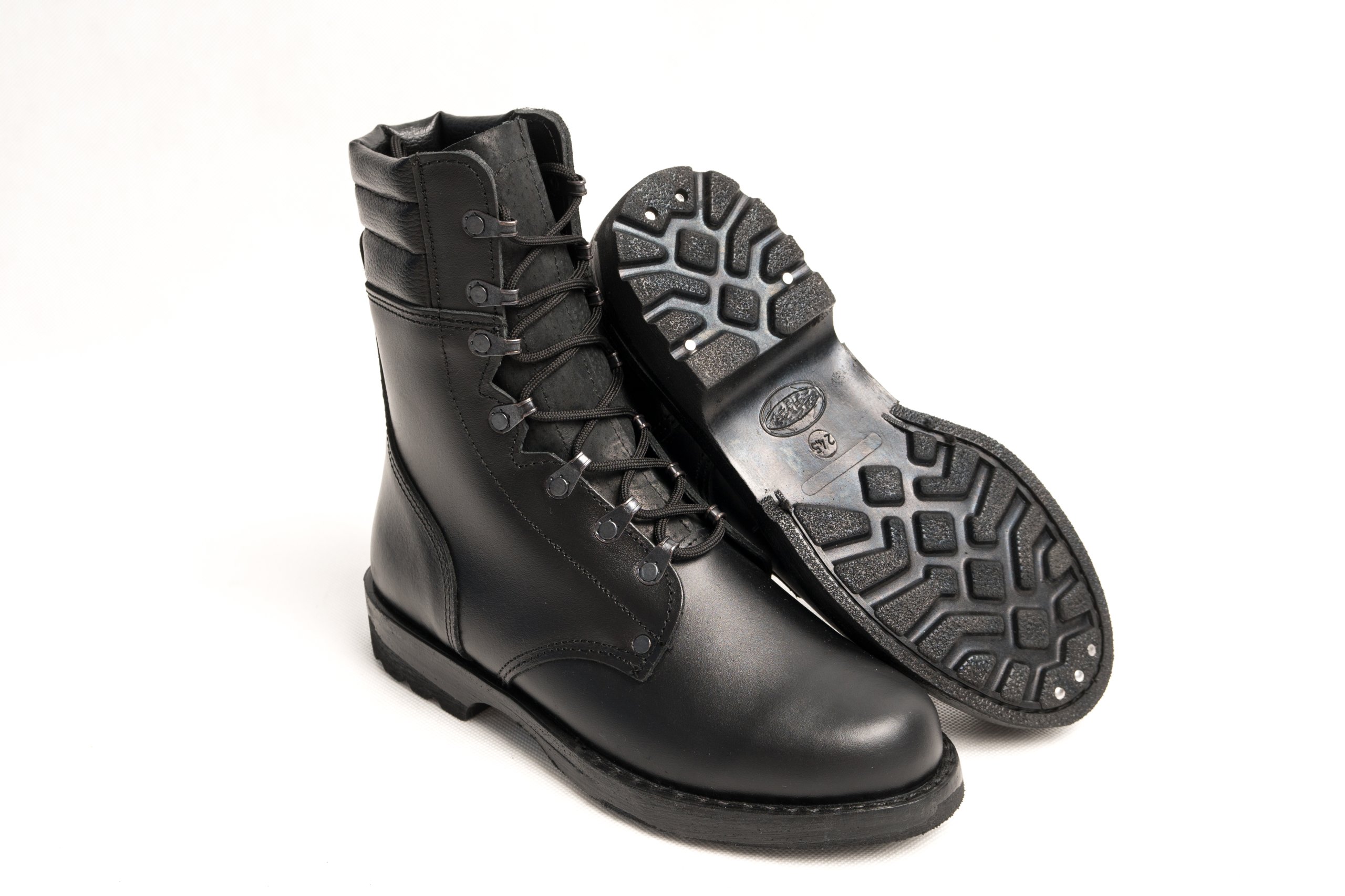 Buty Wojskowe Skórzane Glany Desanty Wojsko 44 Długość wkładki 29.5 cm