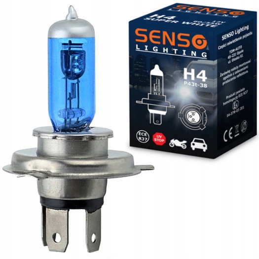 Zdjęcie AWparts ŻARÓWKA H4 KOLOR ZIMNY BIAŁY