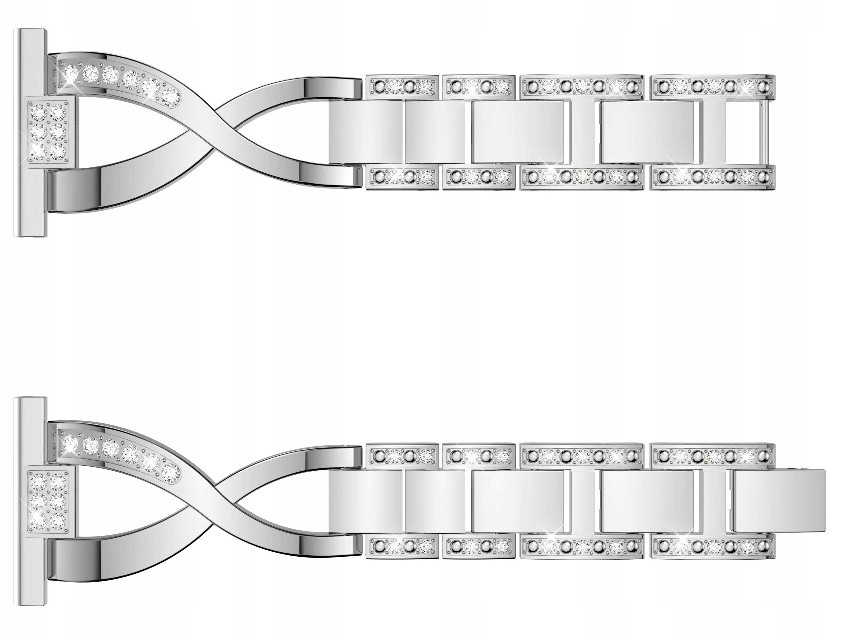 SREBRNA BRANSOLETA SAMSUNG GALAXY WATCH ACTIVE Producent Inna