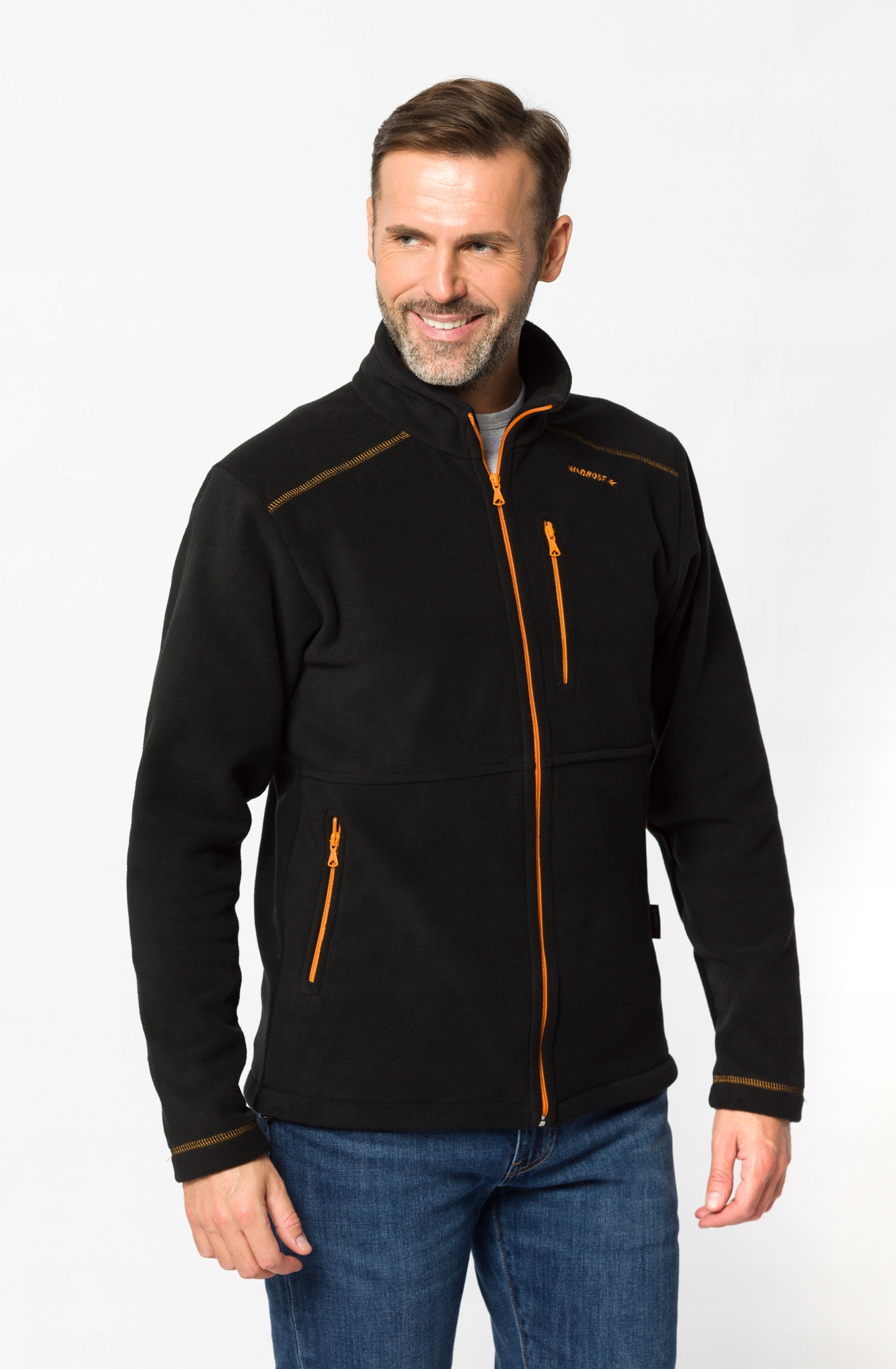 

Polar Wind Rose- Czerń -wysoka Jakość! 400g/m2-XL