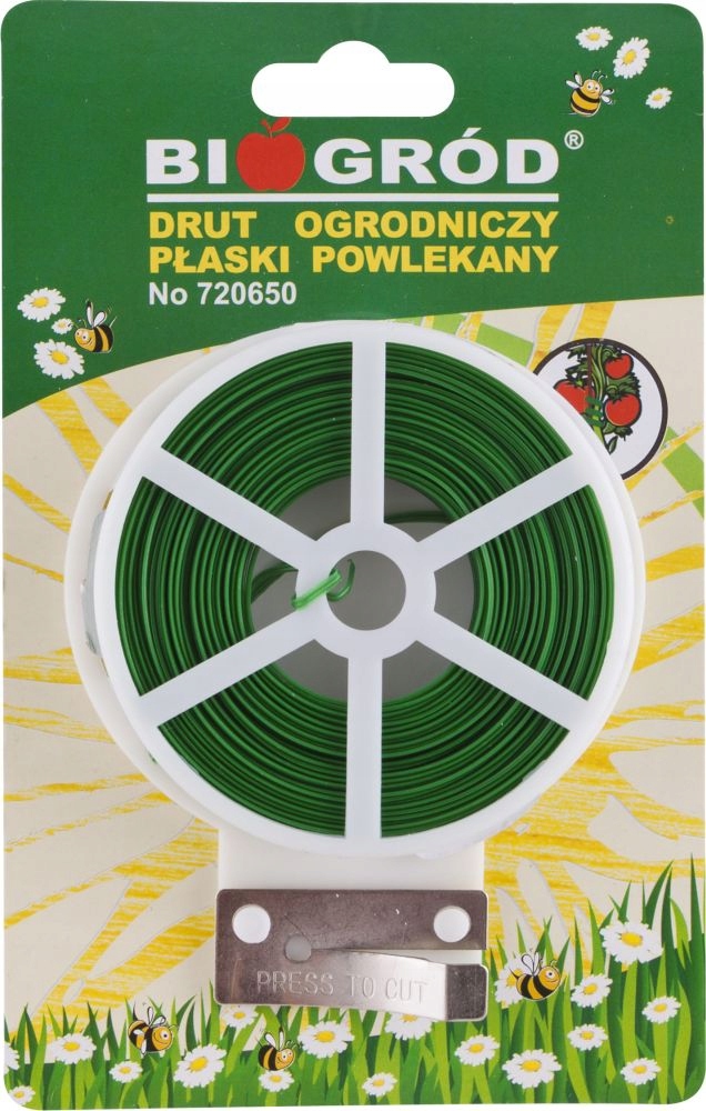 

Drut Ogrodniczy Powlekany 50m 2mm Z Nożem 720650