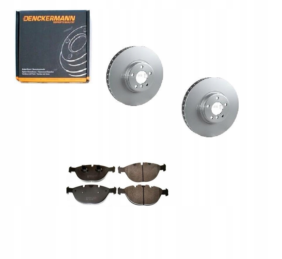 Kotouče Brzdové Bmw X5 E53 Přední Sada 356 MM