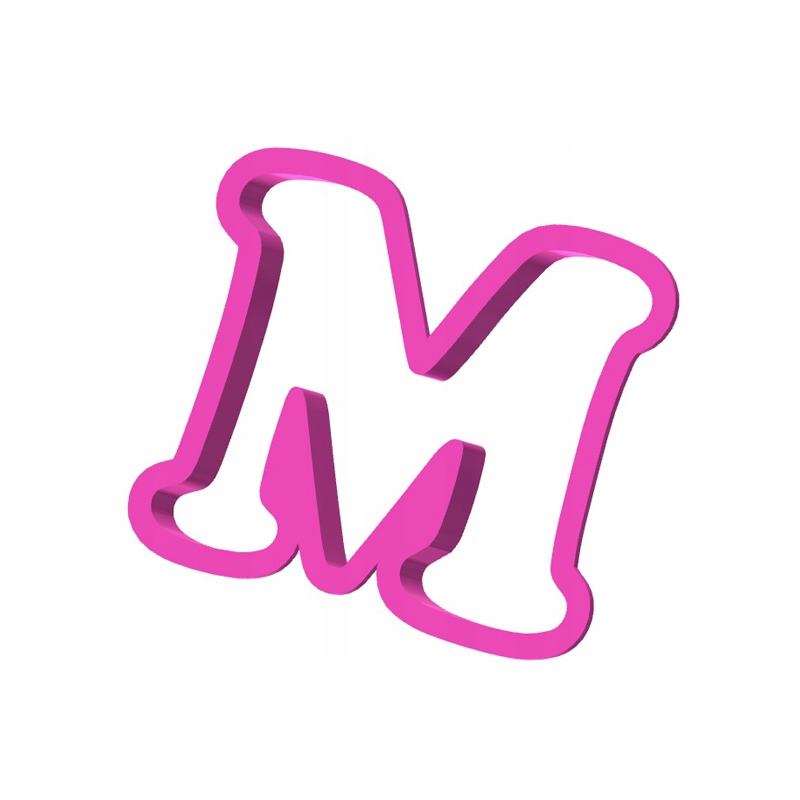 

Foremka do ciastek pierników Słodka Duża Litera M