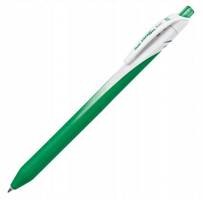 

Długopis żelowy automatyczny Pentel BL-437 zielony