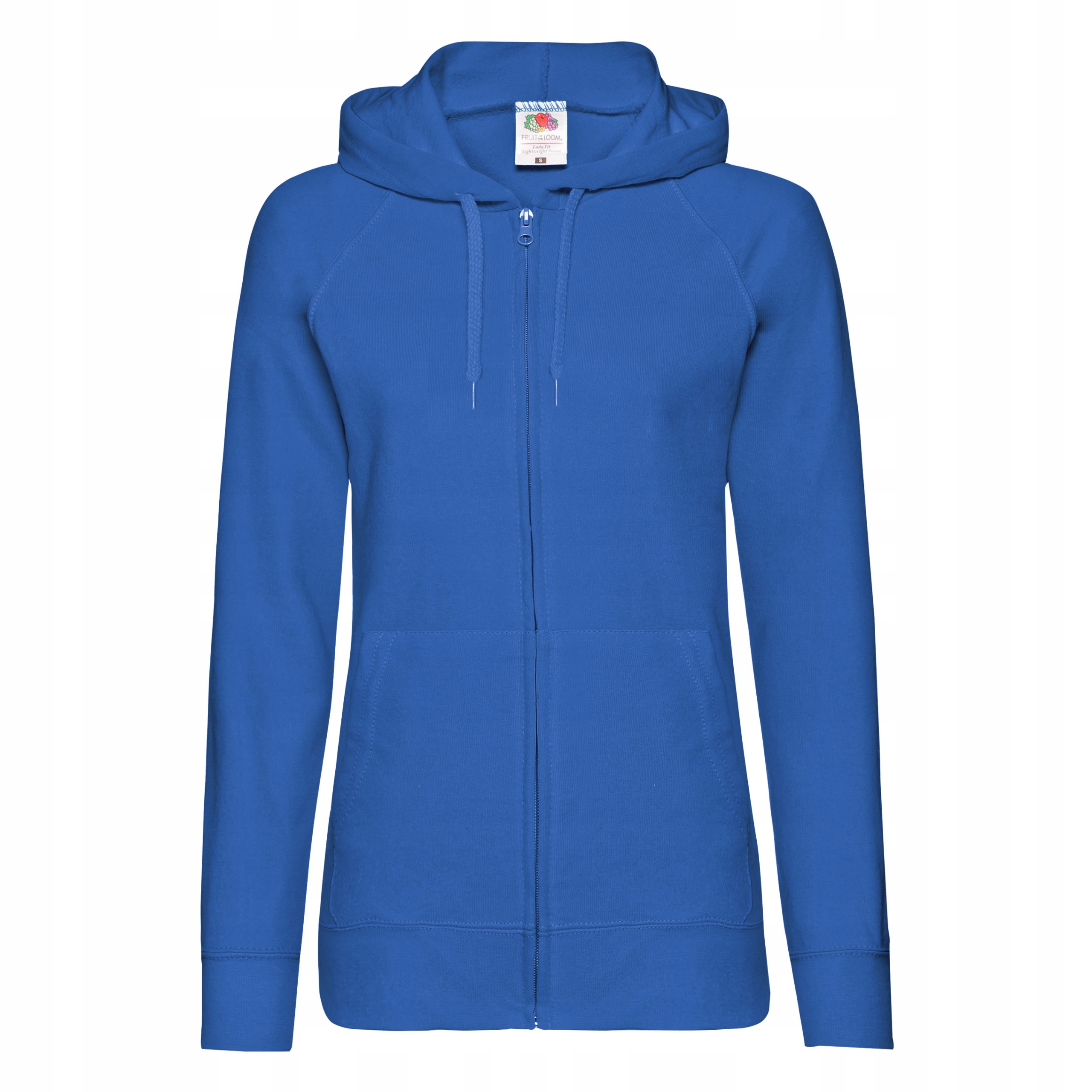 

Damska Bluza Kaptur Zamek - Fruit light royal XL