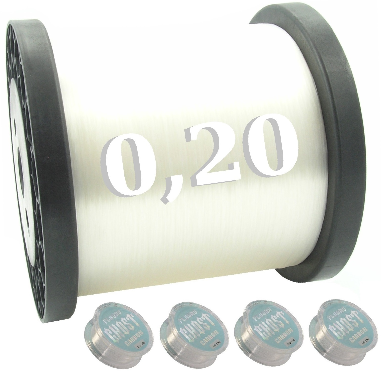 

Fluorocarbon Ghost 0,20 na metry 1szt.=25m