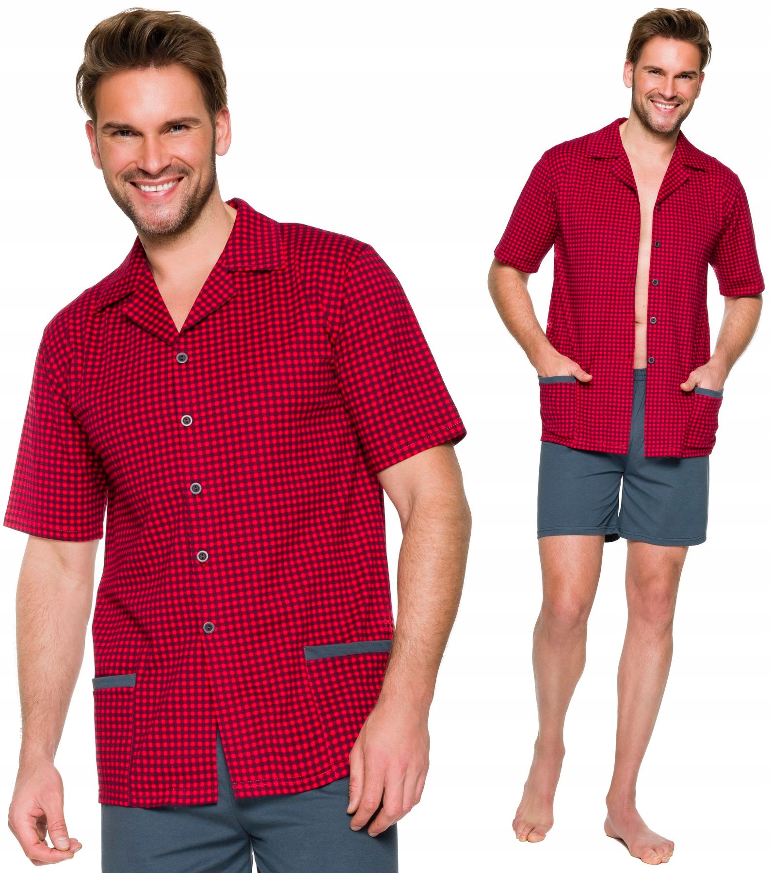 Taro piżama męska Mecenas krótki rękaw