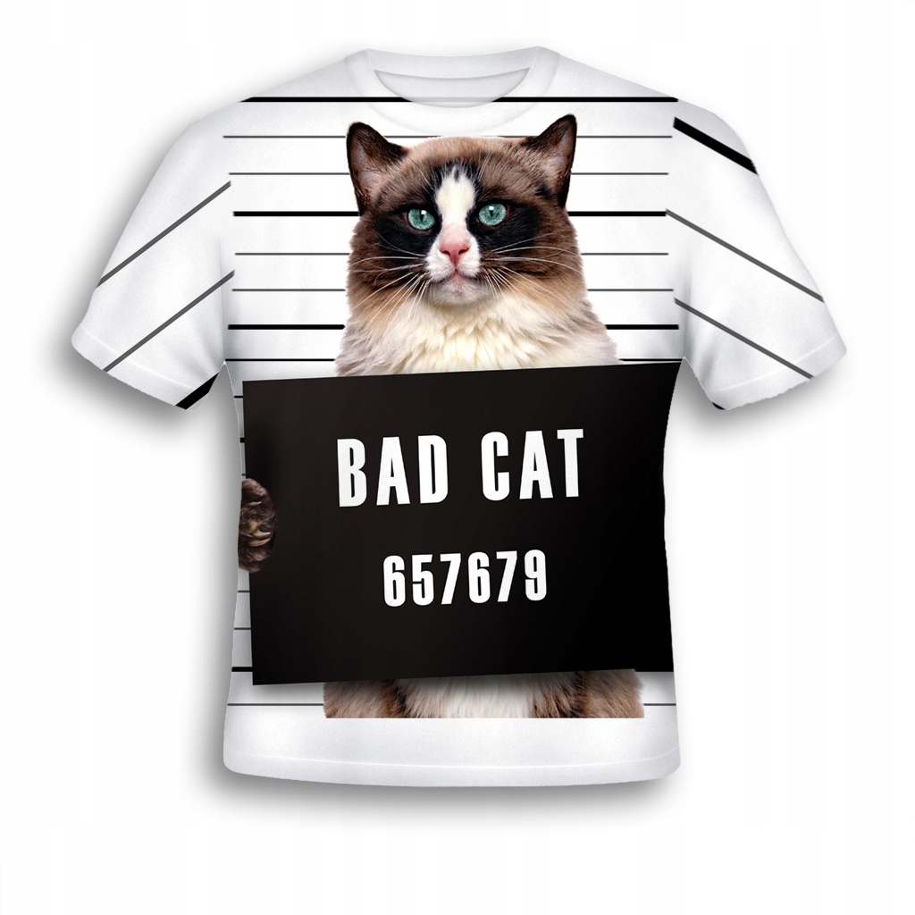 

Koszulka Fulprint Bad Cat XXL Yoga T-shirty Blog