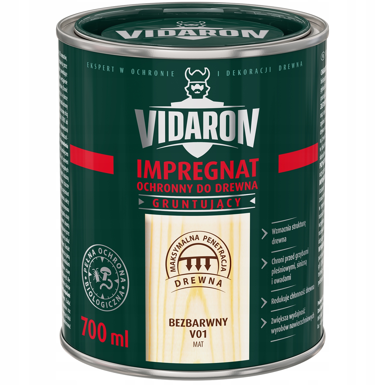 

Vidaron impregnat ochronny – gruntujący 0.7L