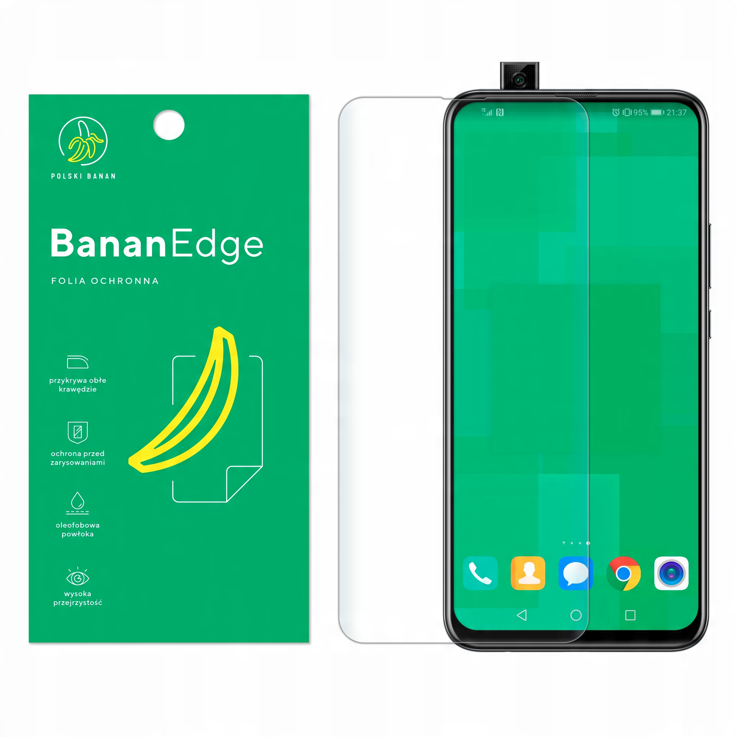 

Folia Ochronna Polski Banan do Huawei P Smart Z