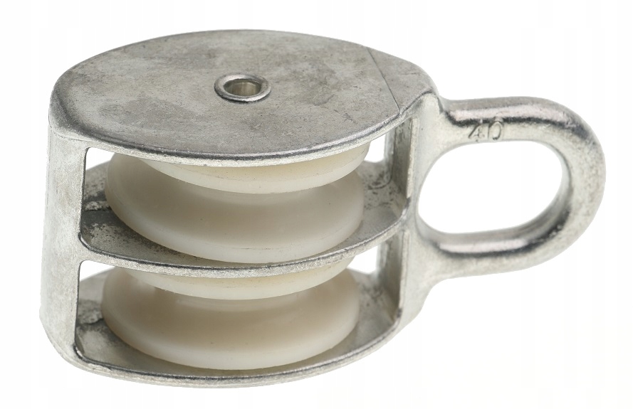 

Bloczek Do Lin Ocynkowany Podwójny 40 mm