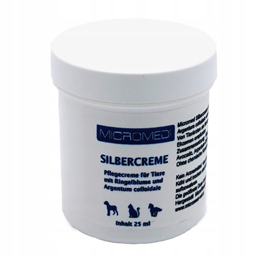 

Micromed Vet Silver Krem z jonami srebra 25 ml