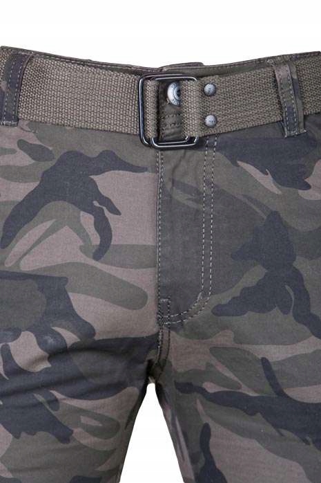 Spodnie robocze z paskiem moro 2096 rozmm. 32 Rozmiar 32