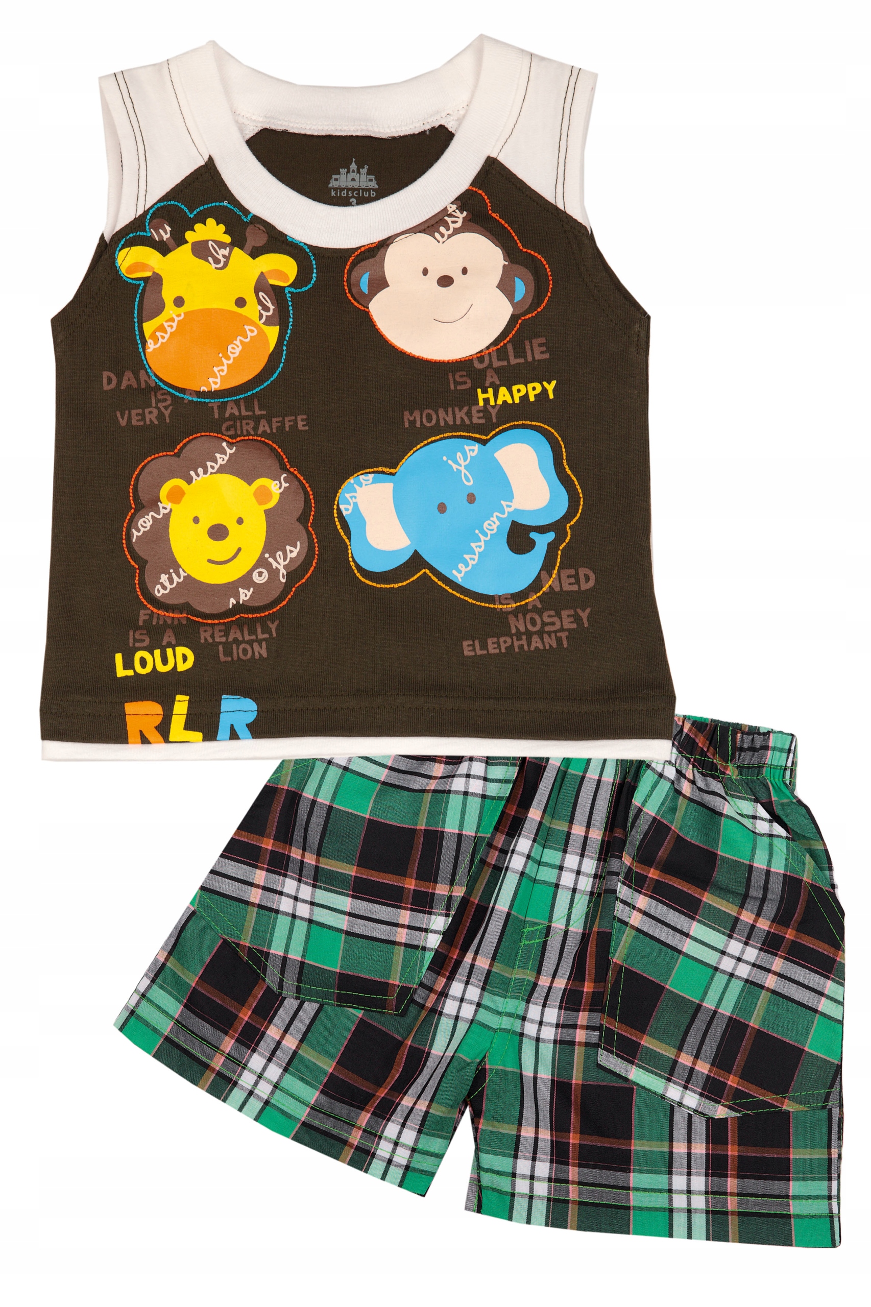 KOMPLET CHŁOPIĘCY LETNI 0-3M (62M) Marka Inna marka