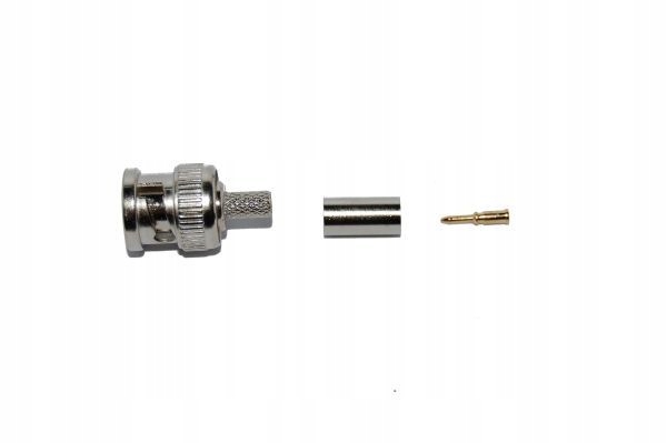 

Wtyk Bnc na RG58 zaciskany na kabel