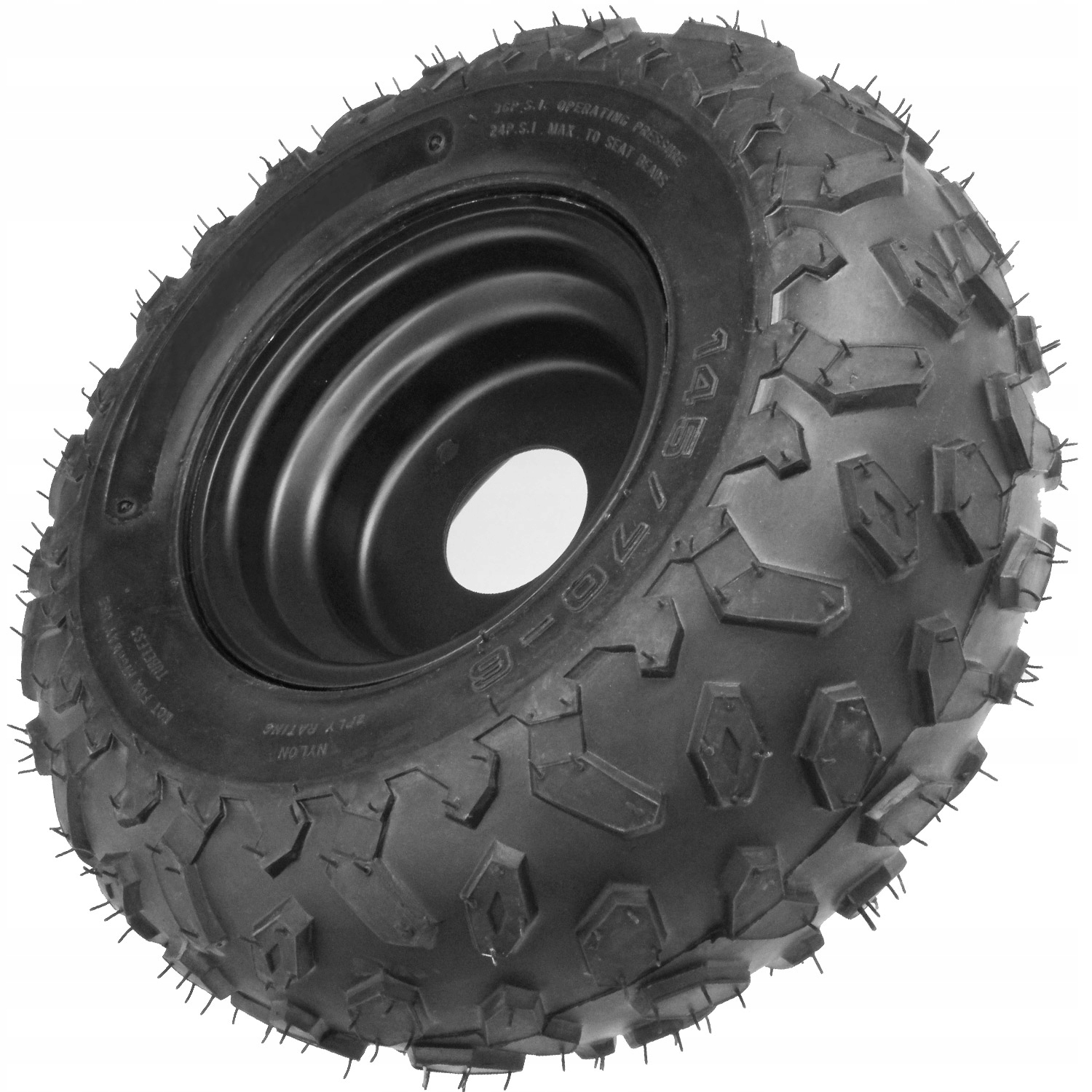 ШИНА 145/70-6 QUAD ATV 110 125 ОБІД 6 ДЮЙМІВ